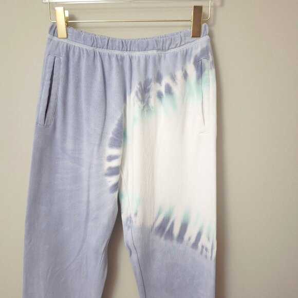 NWOT ZSupply blue, white tie dye trackpants, S - Picture 8 of 8